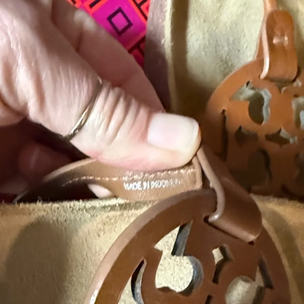 Tory Burch Miller cloud calf 8 Stylish Tan Women's Sandals